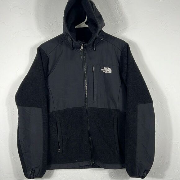 🔥🔥 THE NORTH FACE Sherpa Fleece Hooded Jacket Women Size Medium - EXCELLENT - Picture 1 of 13